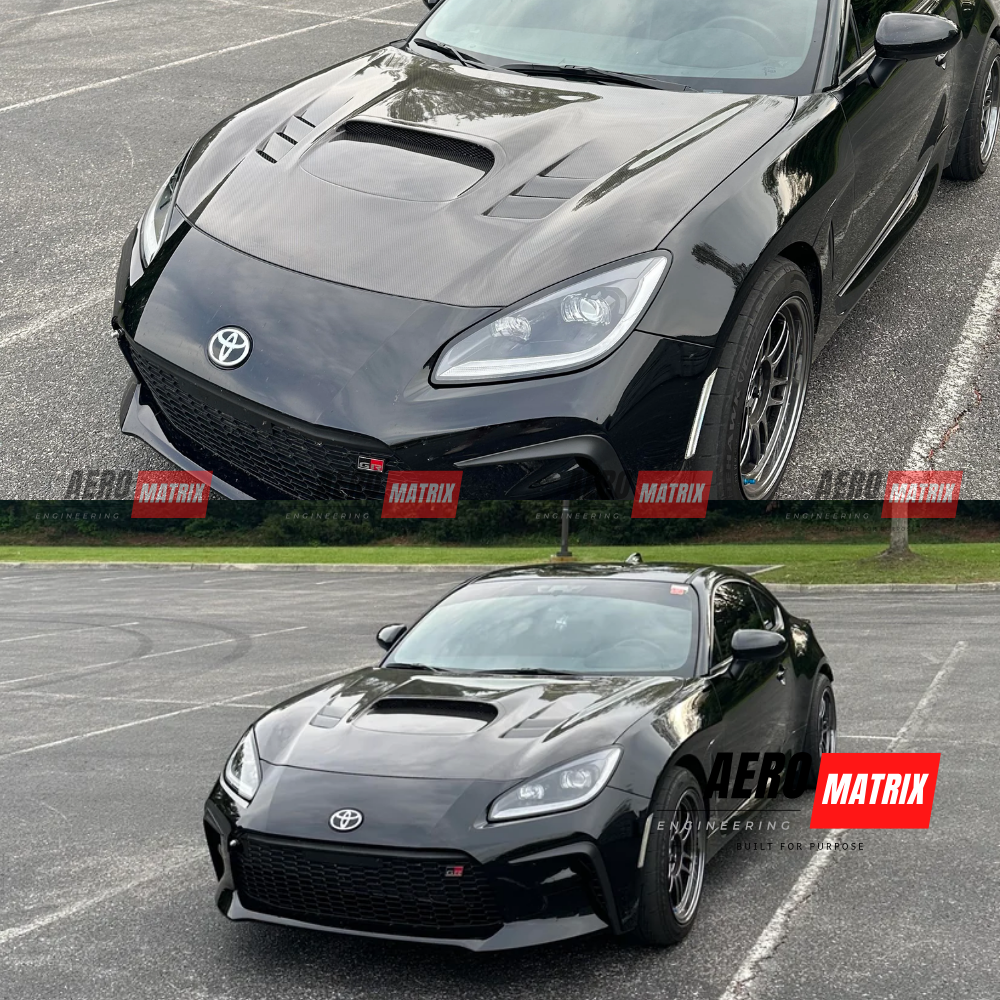 Toyota GR86 & Subaru BRZ 2022+ FA Style Bonnet (Carbon Fibre)
