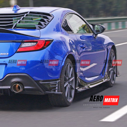 Toyota GR86 & Subaru BRZ 2022+ Side Skirting (Gloss Black)