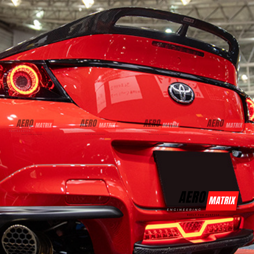 Toyota GR86 & Subaru BRZ 2022+ Rear High Wing Spoiler (Carbon Fibre)