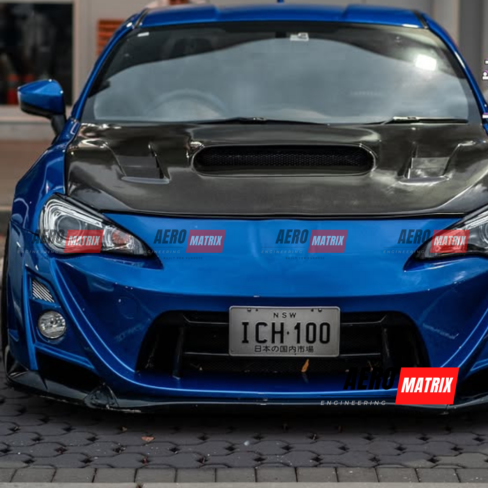 Toyota GT86 & Subaru BRZ 2012–2020 FA Style Bonnet (Carbon Fibre)