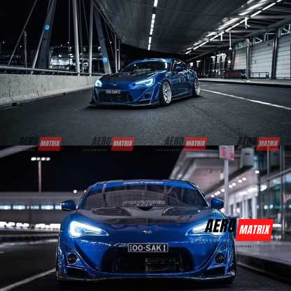 Toyota GT86 & Subaru BRZ 2012–2020 Varis Style Bonnet (Carbon Fibre)