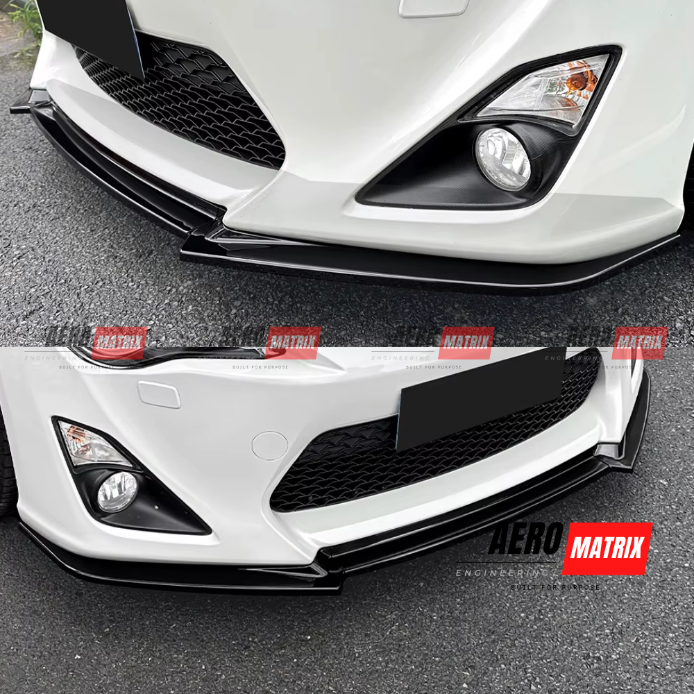 Toyota GT86 2012–2016 Front Lip (Gloss Black)