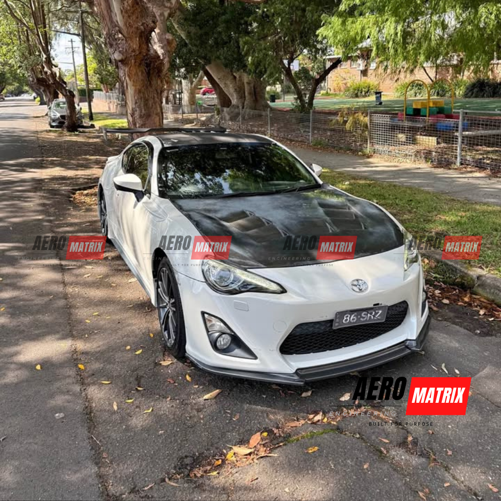Toyota GT86 2012–2016 Front Lip (Carbon Fibre Gloss)