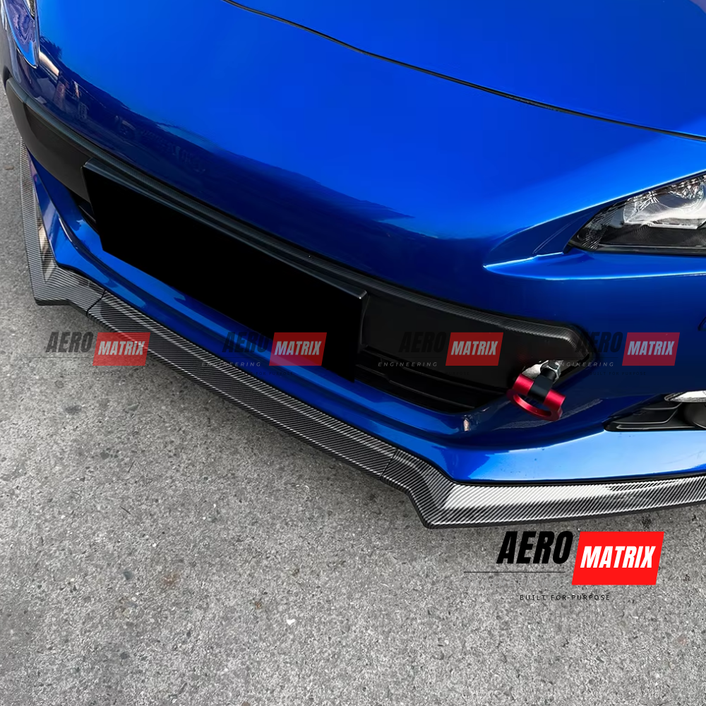 Subaru BRZ 2012–2016 Front Lip (Carbon Fibre Gloss)
