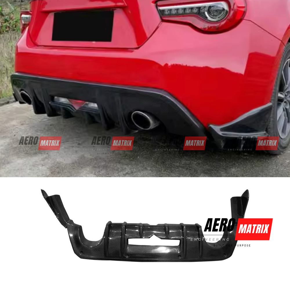 Toyota GT86 & Subaru BRZ 2012–2020 Rear Diffuser (Carbon Fibre) Rear Diffuser – Carbon Fibre