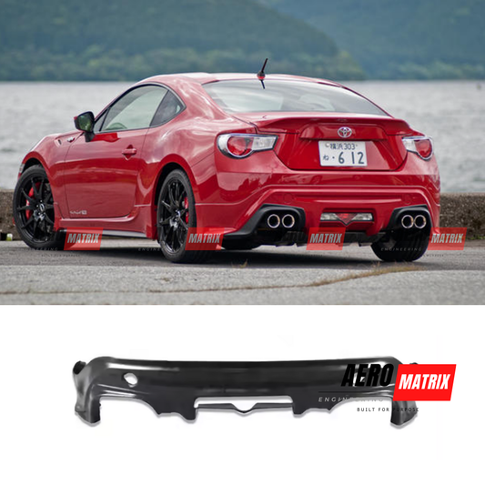 Toyota GT86 & Subaru BRZ 2012–2020 TRD Style Rear Diffuser Rear Diffuser (Fibre Glass) Rear Diffuser – Fibre Glass