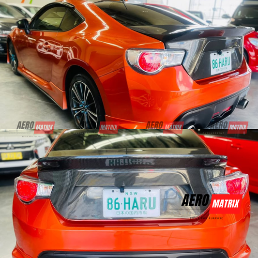 Toyota GT86 & Subaru BRZ 2012–2020 Charge Speed Aero Style Trunk (Carbon Fibre)