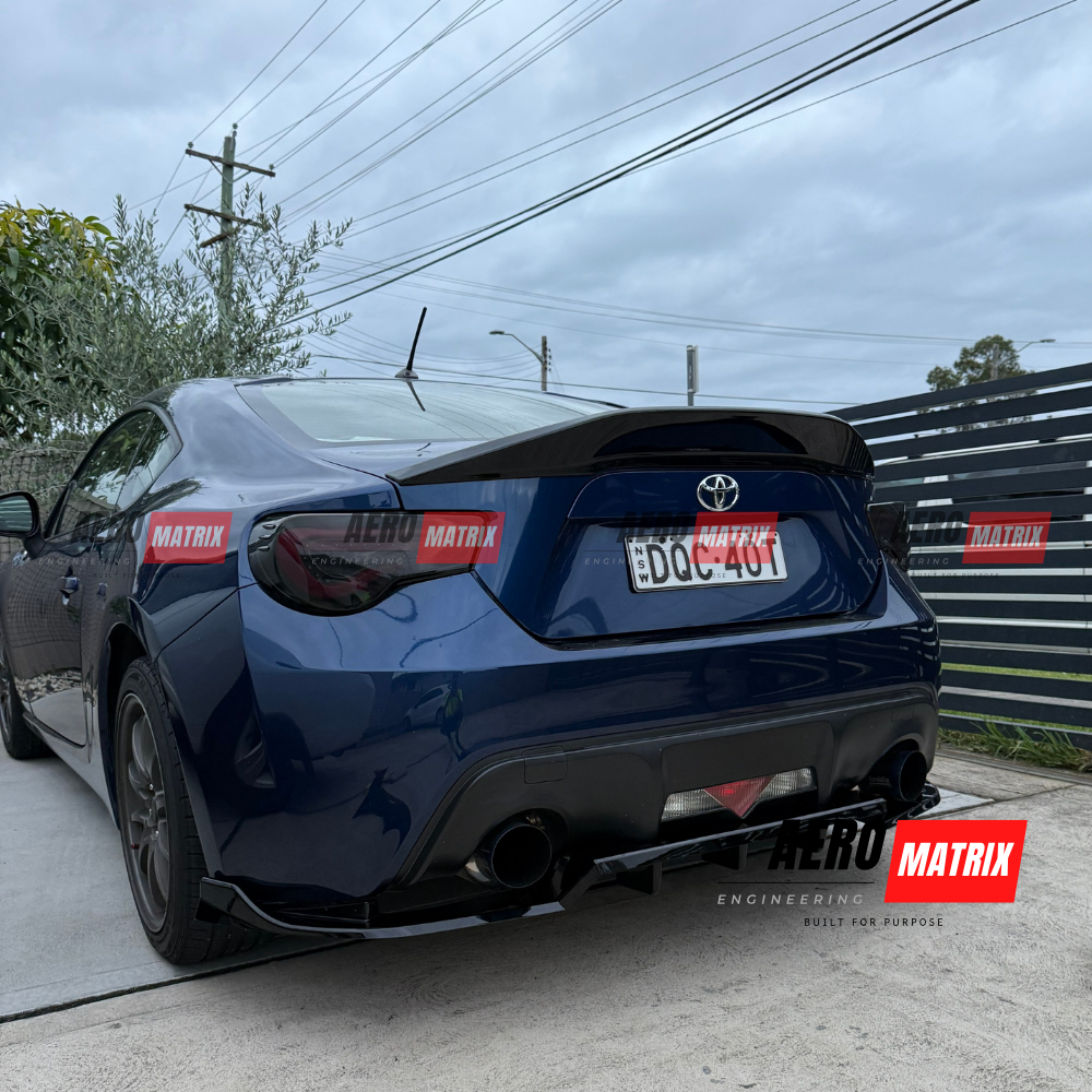Toyota GT86 & Subaru BRZ 2012–2020 Legsport Style Spoiler (Gloss Black)
