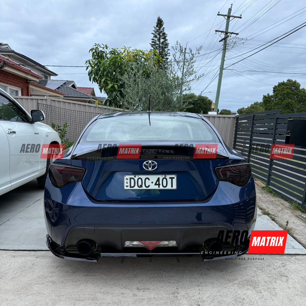 Toyota GT86 & Subaru BRZ 2012–2020 Legsport Style Spoiler (Gloss Black)