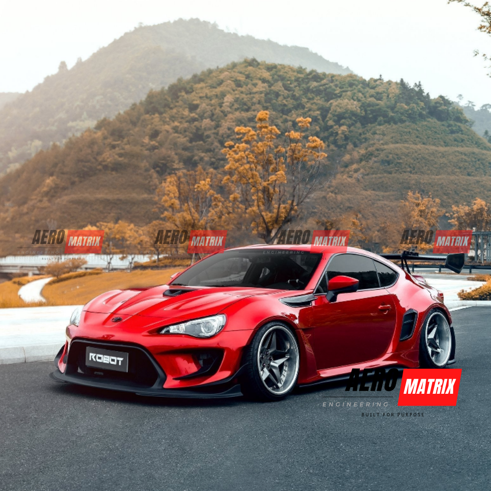 Toyota GT86 & Subaru BRZ 2012–2020 Robot Style Full Body Kit Body Kit (Unpainted Fibre Glass)
