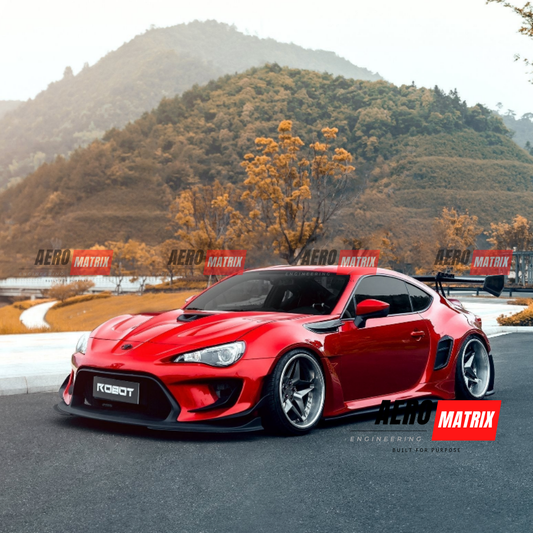 Toyota GT86 & Subaru BRZ 2012–2020 Robot Style Full Body Kit Body Kit (Unpainted Fibre Glass)