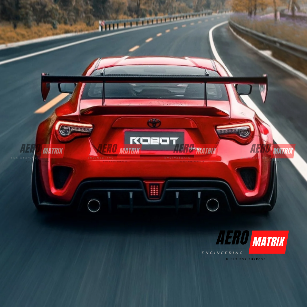 Toyota GT86 & Subaru BRZ 2012–2020 Robot Style Full Body Kit Body Kit (Unpainted Fibre Glass)