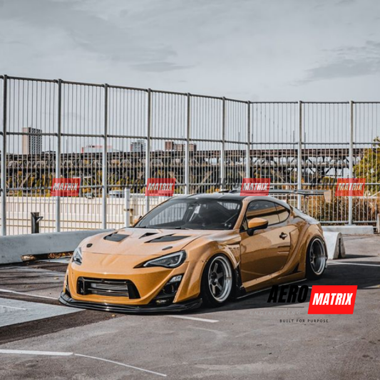 Toyota GT86 & Subaru BRZ 2012–2020 Varis Style Full Wide Body Kit Body Kit (Unpainted Fibre Glass) Body Kit – Unpainted Fibre Glass