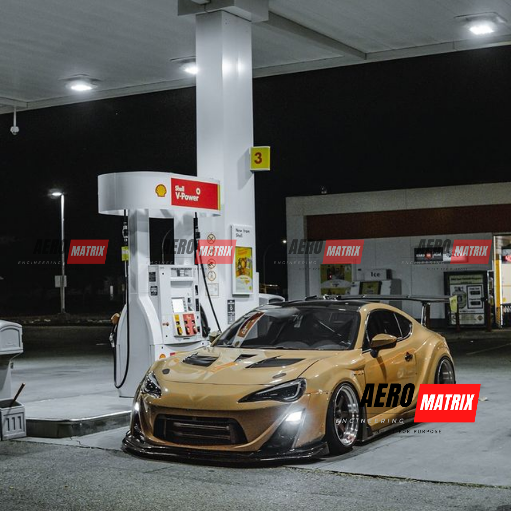 Toyota GT86 & Subaru BRZ 2012–2020 Varis Style Full Wide Body Kit Body Kit (Unpainted Fibre Glass)