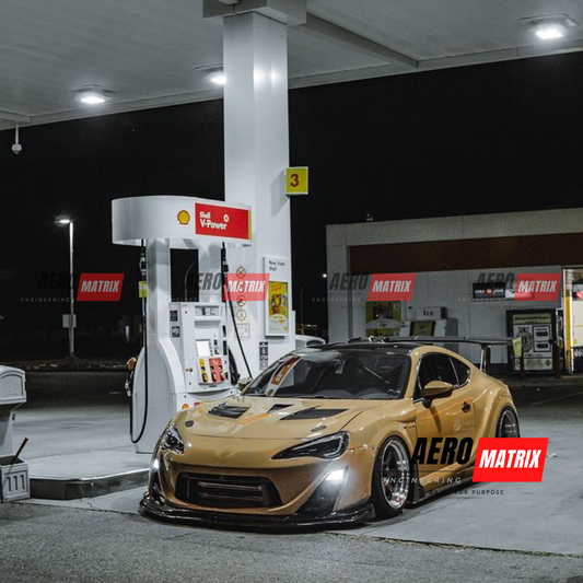 Toyota GT86 & Subaru BRZ 2012–2020 Varis Style Full Wide Body Kit Body Kit (Unpainted Fibre Glass)
