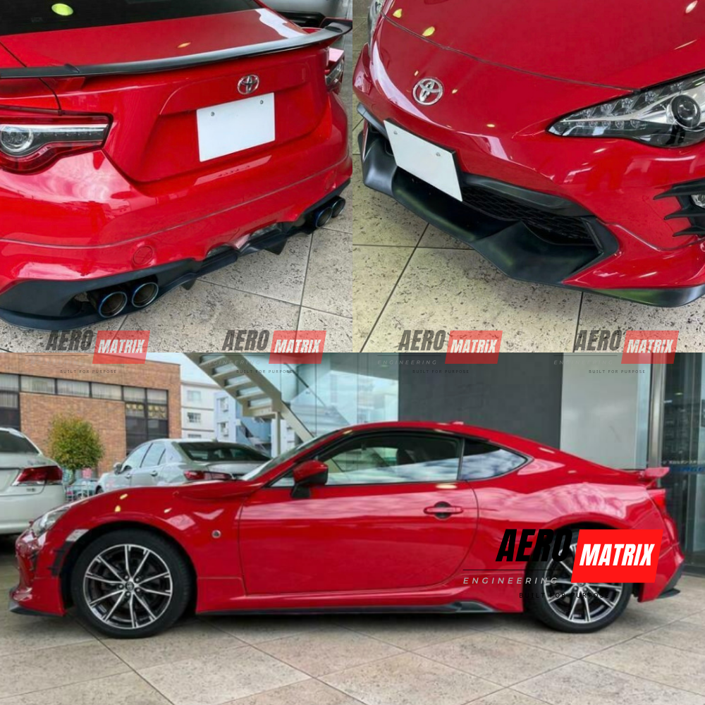 Toyota GT86 & Subaru BRZ 2017–2020 TRD V2 Style Full Kit (Fibre Glass)