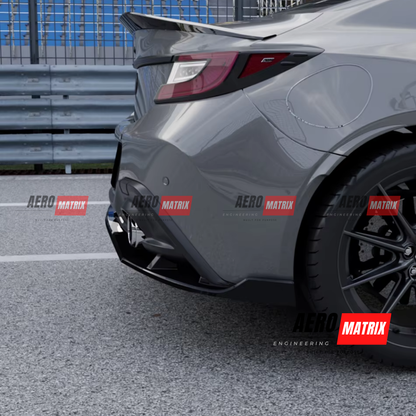 Toyota GR86 & Subaru BRZ 2022+ Rear Diffuser (Gloss Black)