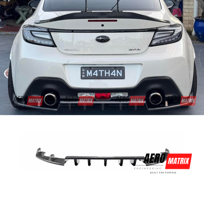 Toyota GR86 & Subaru BRZ 2022+ Rear Diffuser (Carbon Fibre Gloss)
