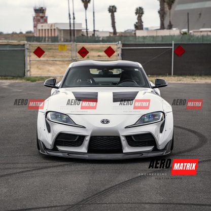 Toyota Supra A90 2019+ TV Style Bonnet (Carbon Fibre)