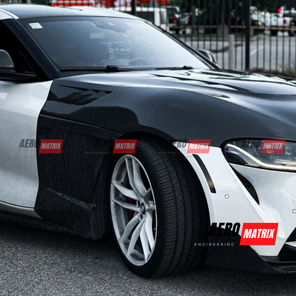 Toyota Supra A90 2019+ EVS Style Fenders (Carbon Fibre)