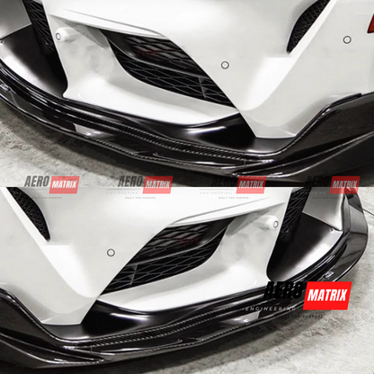 Toyota Supra A90 2019+ AimGain Style Front Lip (Carbon Fibre)
