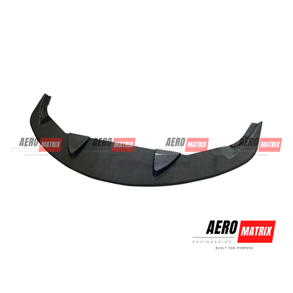 Toyota Supra A90 2019+ Black R-Speed Style Front Lip