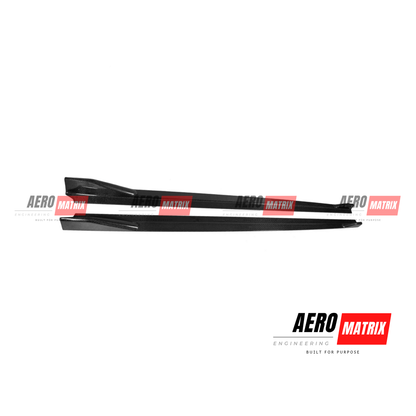 Toyota Supra A90 2019+ AimGain Style Side Skirting (Carbon Fibre Gloss)