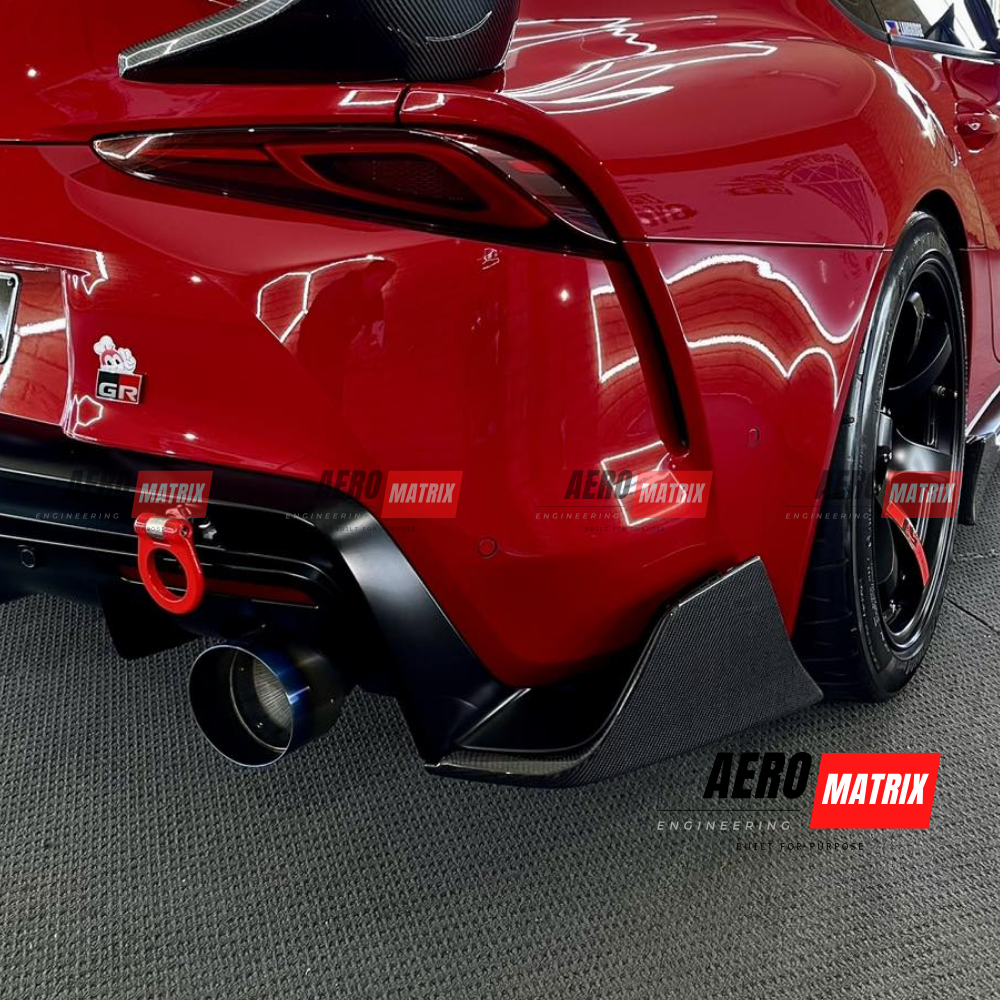 Toyota Supra A90 2019+ AimGain Style Rear Splatter (Carbon Fibre)