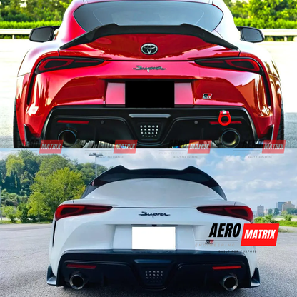 Toyota Supra A90 2019+ VST Style Spoiler (Gloss Black)