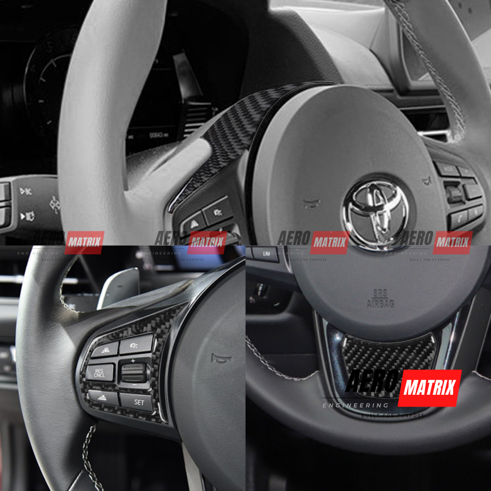 Toyota Supra A90 2019+ Accessories Trim (Carbon Fibre Gloss)