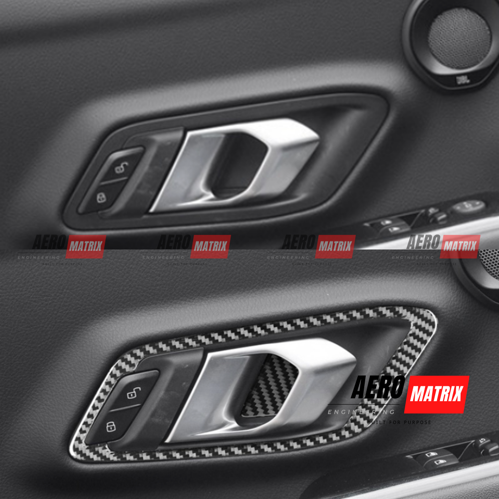 Toyota Supra A90 2019+ Start Stop Button Cover (Carbon Fibre Gloss)