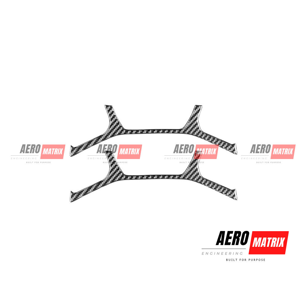 Toyota Supra A90 2019+ Center Console Control Trim (Carbon Fibre Gloss) Accessories Trim – Carbon Fibre Gloss