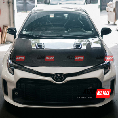 Toyota Corolla 2018+ Morizo Style Bonnet (Carbon Fibre)