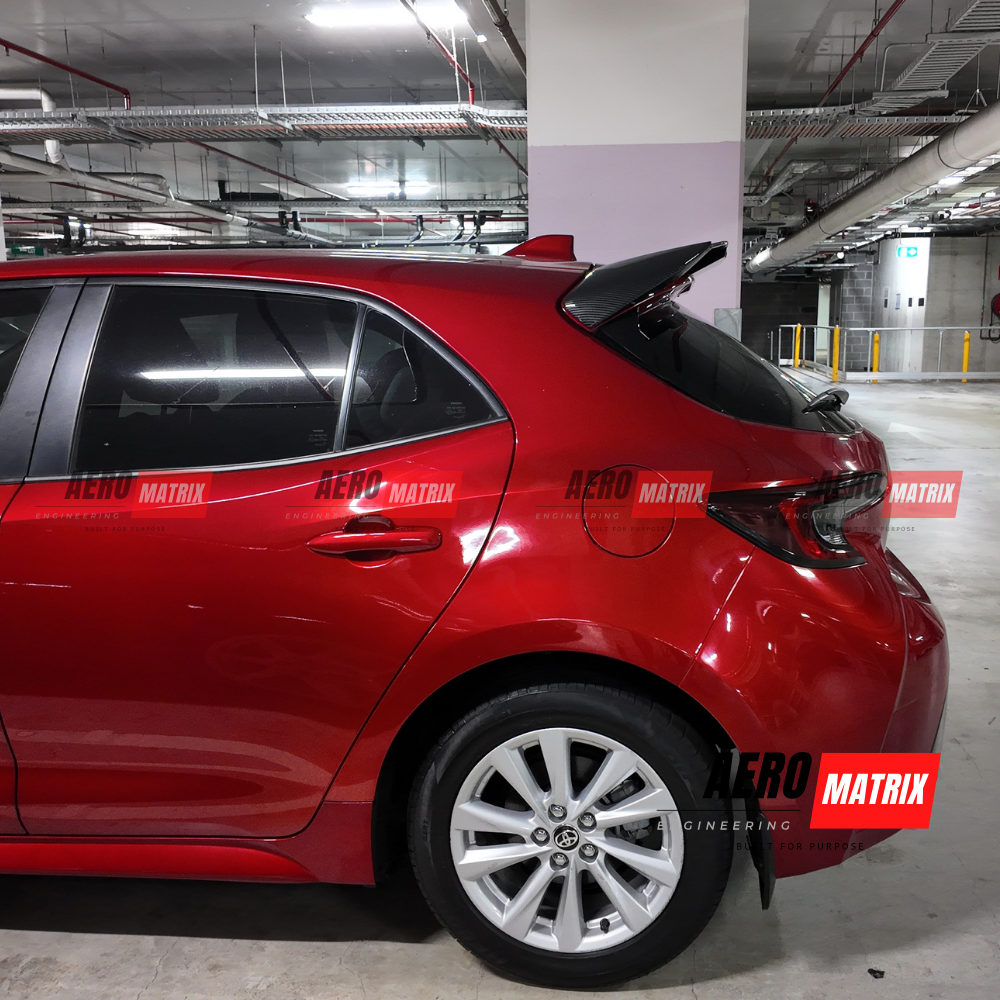 Toyota Corolla 2018+ OE V2 Style Spoiler (Carbon Fibre Gloss)