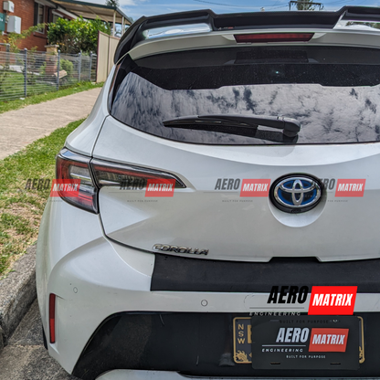 Toyota Corolla 2018+ OE V2 Style Spoiler (Carbon Fibre Gloss)