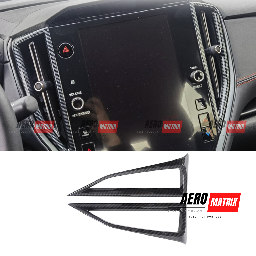 Subaru WRX VB 2022+ Air Vent Trim (Carbon Fibre Gloss) Trim – Carbon Fibre Gloss