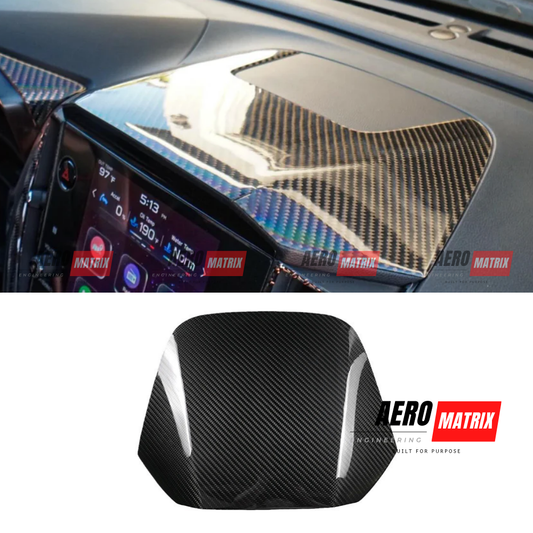 Subaru WRX VB 2022+ Dashboard Cover Trim (Carbon Fibre Gloss) Dashboard Trim – Carbon Fibre Gloss