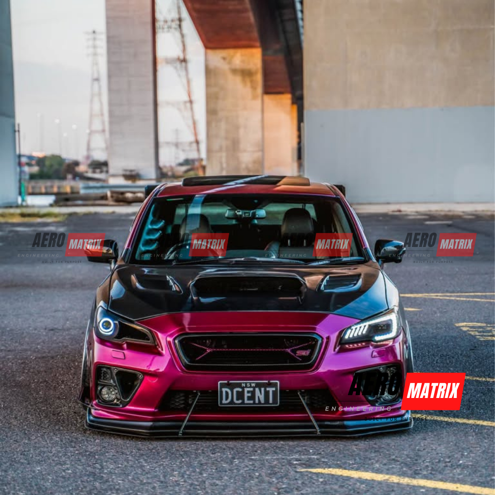 Subaru WRX VA 2014–2021 Varis Arising Style Bonnet (Carbon Fibre)