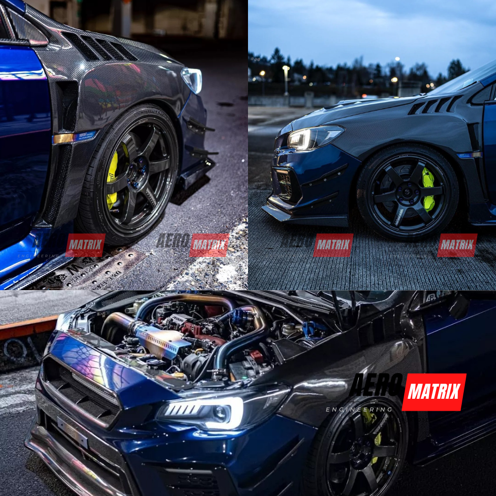 Subaru WRX VA 2014–2021 MSP Style Fenders (Carbon Fibre)