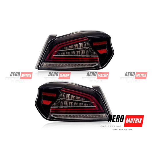Subaru WRX VA 2014–2021 Transparent Light Smoke Rear Tail Lights – Transparent Light Smoke