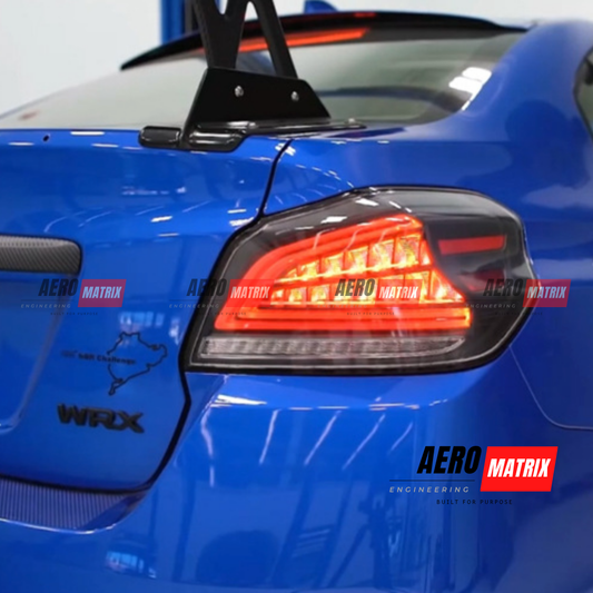 Subaru WRX VA 2014–2021 Transparent Light Smoke Rear Tail Lights