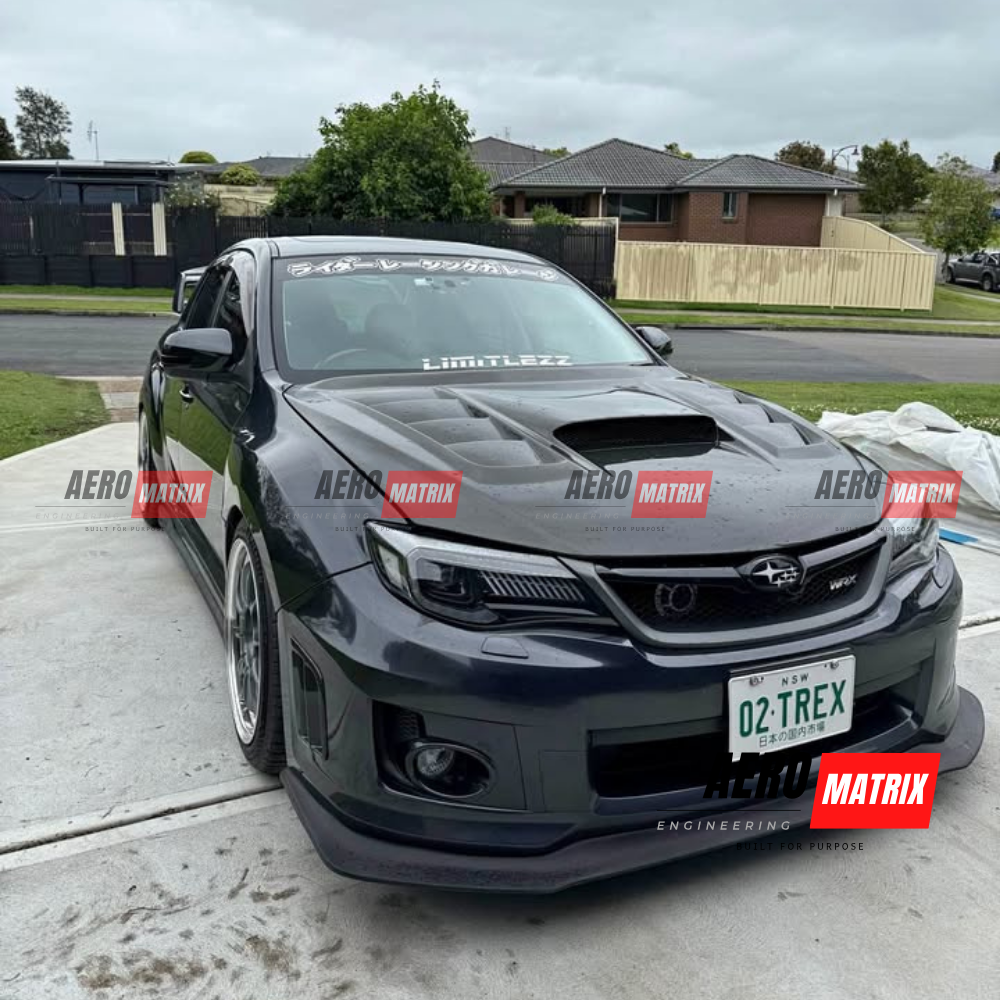 Subaru WRX G3 GVB/GRB 2007–2013 Varis V2 Style Bonnet (Carbon Fibre)