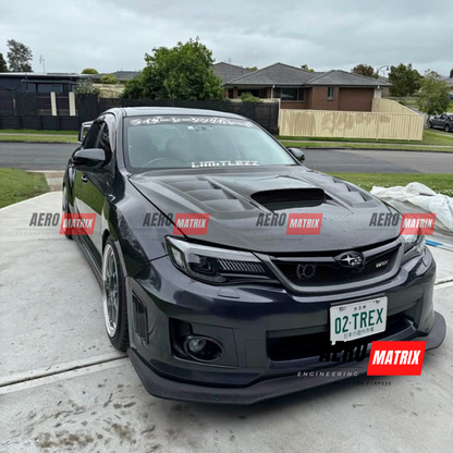 Subaru WRX G3 GVB/GRB 2007–2013 Varis V2 Style Bonnet (Carbon Fibre)