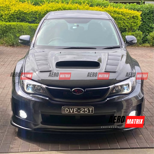 Subaru WRX G3 GVB/GRB 2007–2013 Varis V1 Style Bonnet (Carbon Fibre)