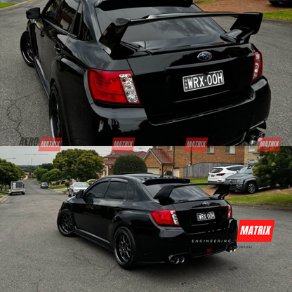 Subaru WRX G3 GVB/GRB 2007–2013 STI Spec Spoiler (Gloss Black)