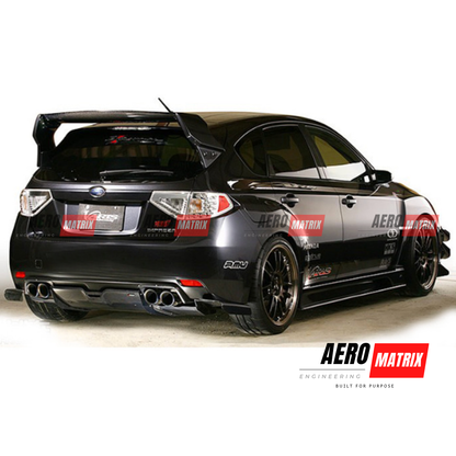Subaru WRX G3 GVB/GRB 2007–2013 Varis Style V1 Spoiler (Semi Carbon) Spoiler – Semi Carbon
