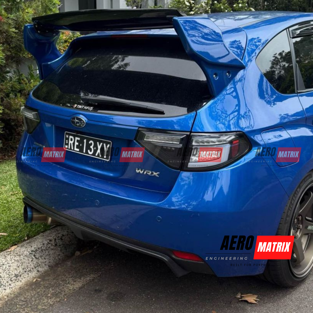 Subaru WRX G3 GVB/GRB 2007–2013 Varis Style V1 Spoiler (Carbon Fibre) Spoiler – Carbon Fibre