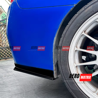 Subaru WRX VA 2014–2021 Rear Splatter (Gloss Black)