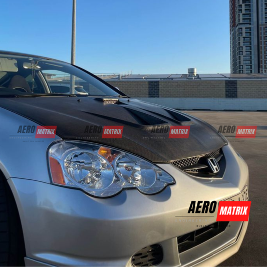 Honda Integra DC5 2002–2006 Mugen Style Bonnet (Carbon Fibre)