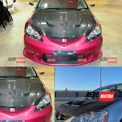 Honda Integra DC5 2002–2006 Mugen Style Bonnet (Carbon Fibre)